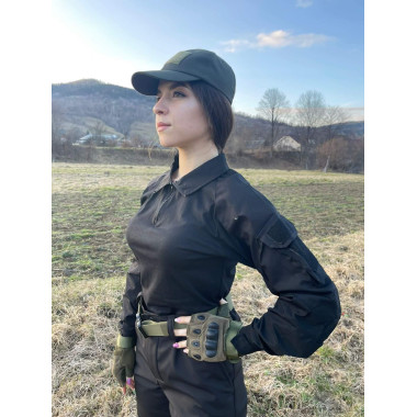 Сорочка убакс BLACK жіноча