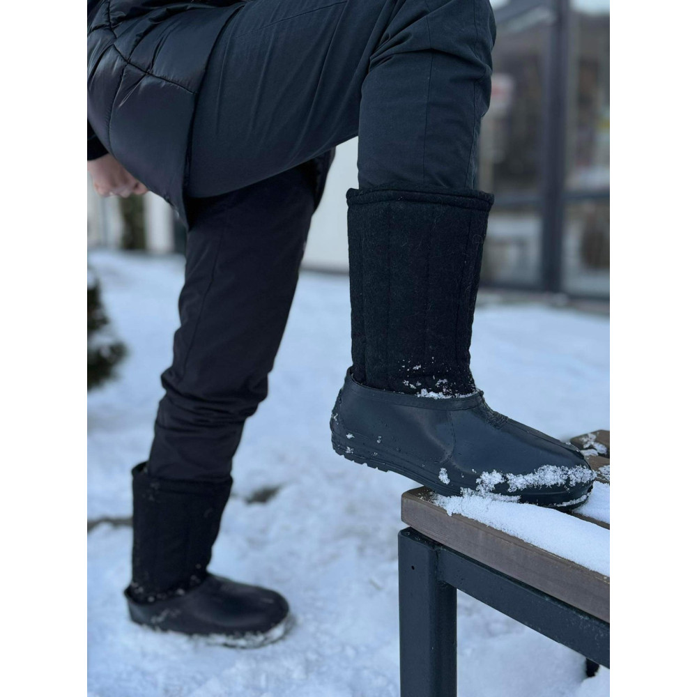 Валянки Service Odyag зі штучного нетканого матеріалу з калошами Premium