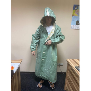 Плащ прогумований вологозахисний Service Odyag ОЗК ОЗК захист хімія, вода р.1